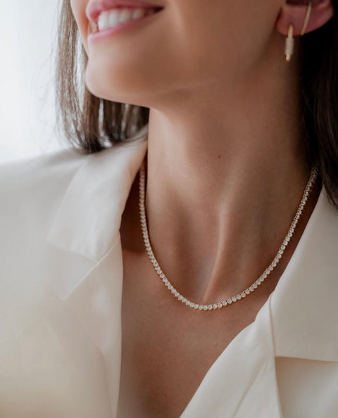 Luxury Tennis Necklace