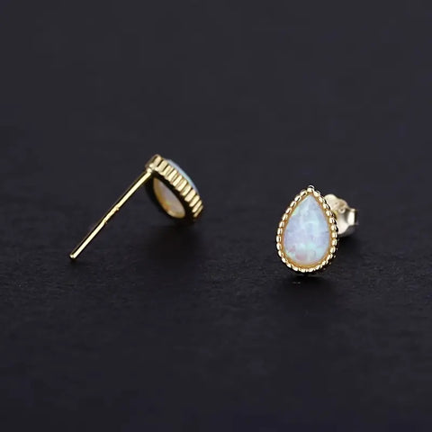 Mini Drop Opal Studs | Opal Studs | Nina & Co.
