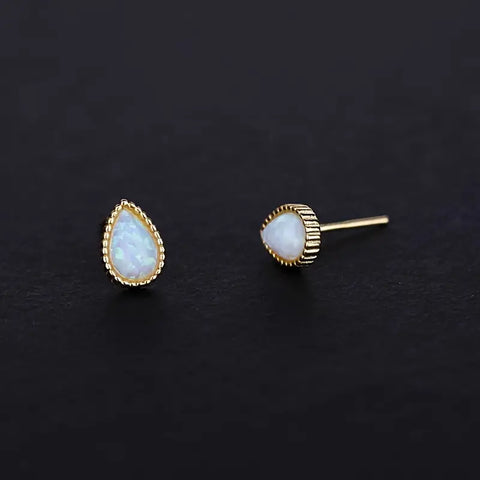 Mini Drop Opal Studs | Opal Studs | Nina & Co.