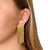 Gold Fringe Earrings | Monalisa Gold Fringe Earrings | Nina & Co.