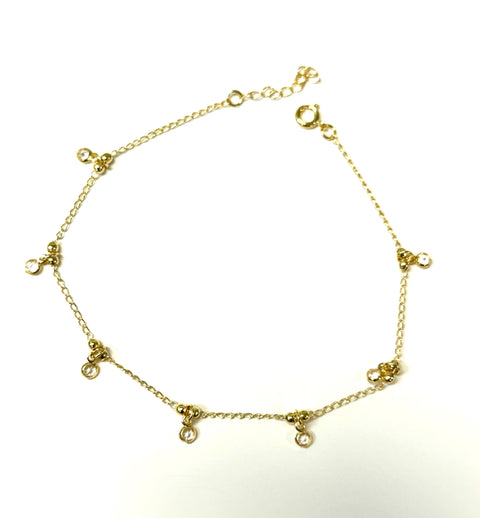 Crystals Anklet
