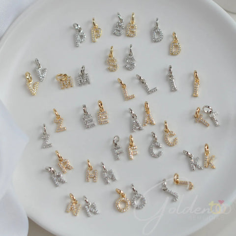 Bella Tiny Initials Necklace