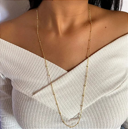 Spheres Long Necklace