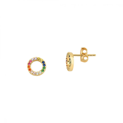 Circle Colors Studs