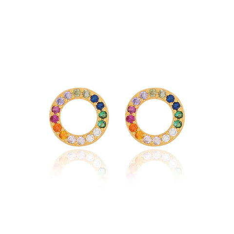 Circle Colors Studs