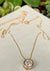 Framed Solitaire Necklace