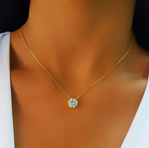 Solitaire Necklace