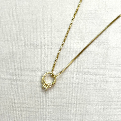 The Mini Ring Necklace