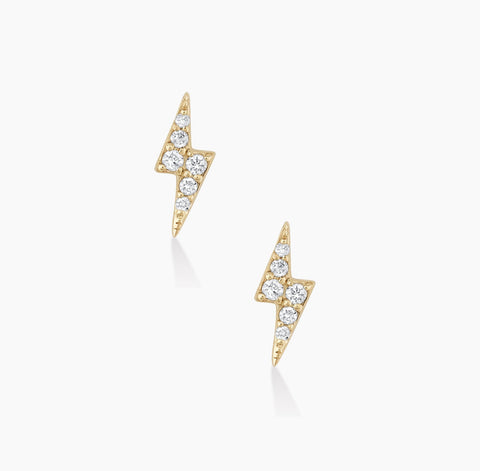 Mini Lightning Bolt Czs Studs