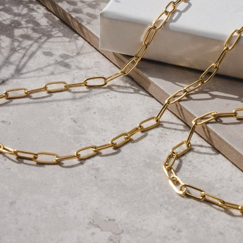 Paperclip Chain (Gold)