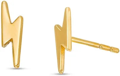 Mini Lightning Bolt Studs