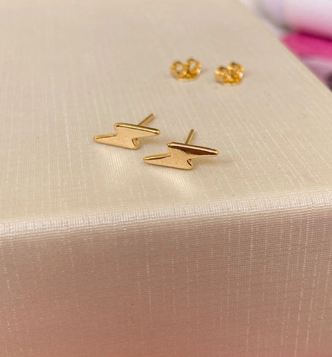 Mini Lightning Bolt Studs