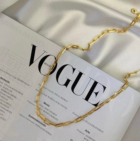 Paperclip Chain (Gold)