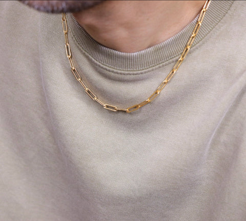Paperclip Chain (Gold)