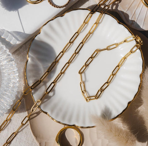 Paperclip Chain (Gold)