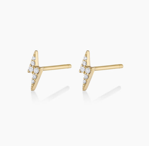 Mini Lightning Bolt Czs Studs