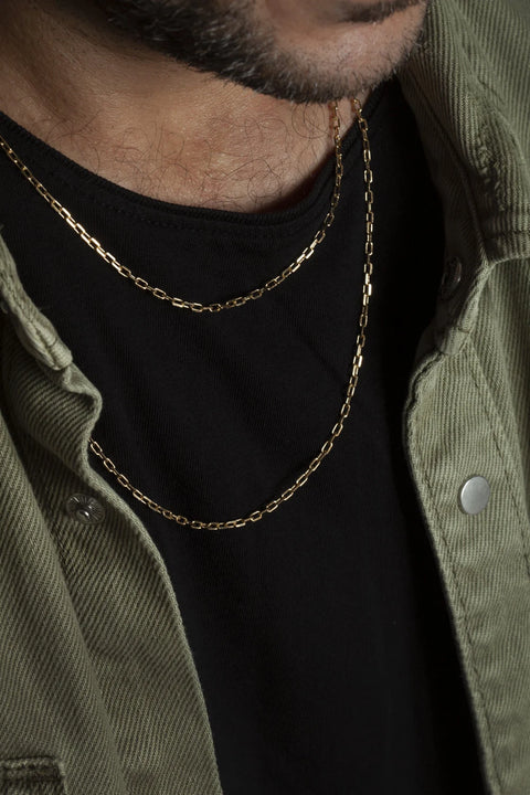Paperclip Chain (Gold)