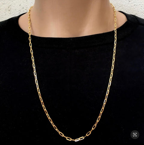 Paperclip Chain (Gold)