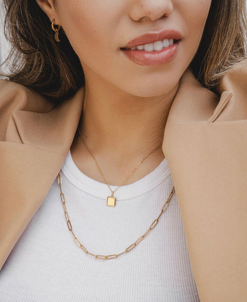 Paperclip Chain (Gold)