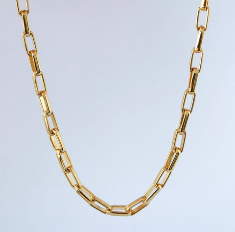 Paperclip Chain (Gold)