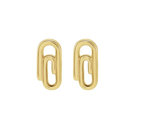 Paperclip Studs