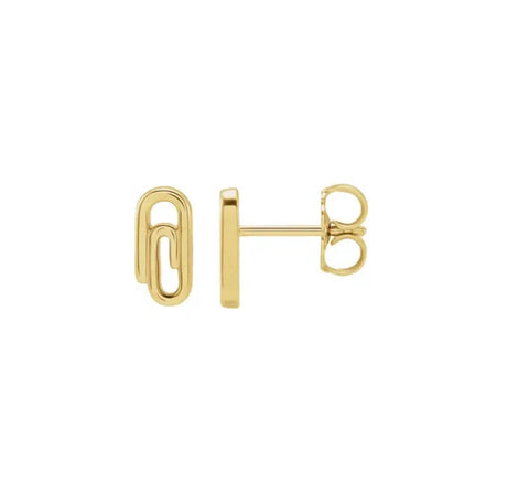 Paperclip Studs