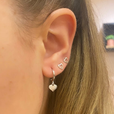 Open Heart Studs