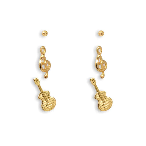 Mini Guitar Studs